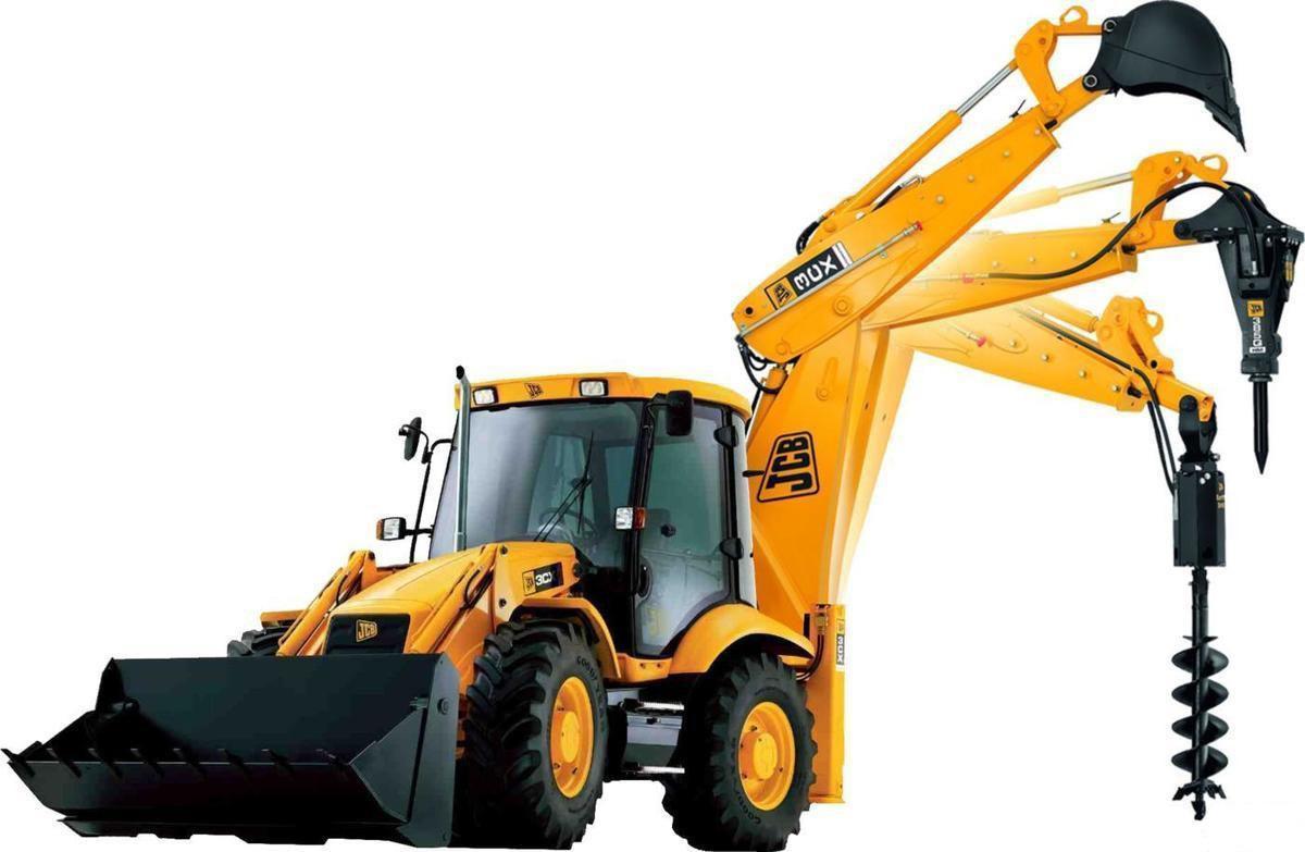 Экскаватор-погрузчик JCB (ковши от 30, 40, 50, 60, 80 см, планировочный для  откосов ш - 1,5м ) | СпецТехника48 - аренда спецтехники | Липецк